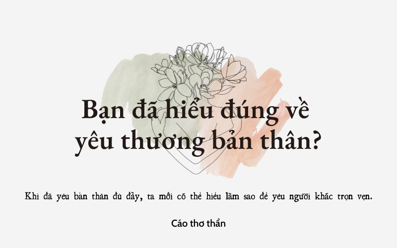 Kết luận: Giá trị của tình yêu bản thân